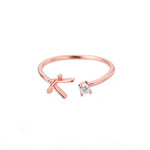 INITIALEN RING MIT ZIRKONIA - Vahlery