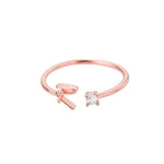 INITIALEN RING MIT ZIRKONIA - Vahlery