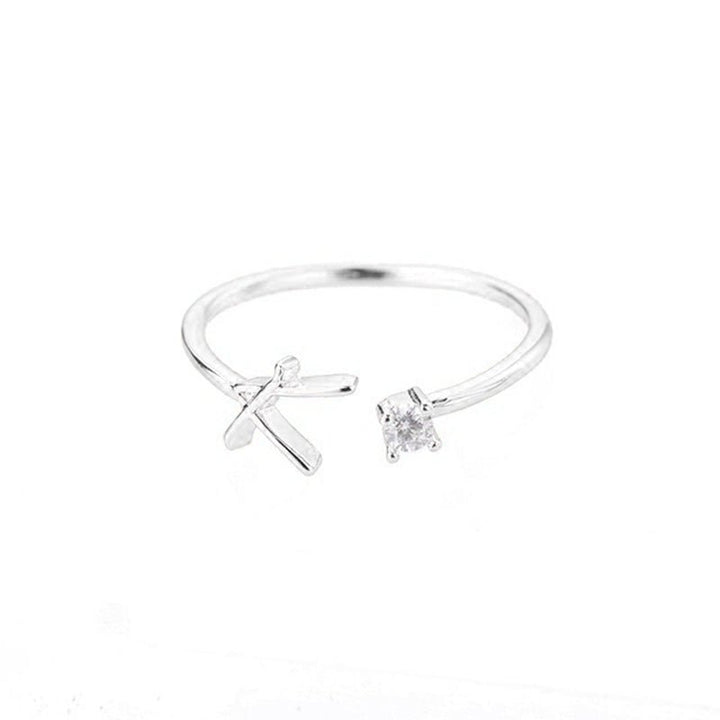 INITIALEN RING MIT ZIRKONIA - Vahlery